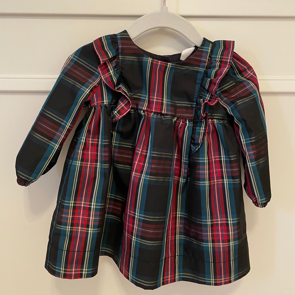 Baby Gap Plaid Holiday Dress 3-6 month